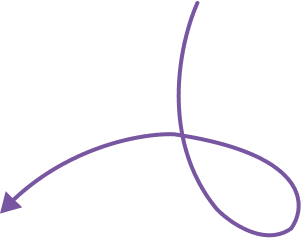 Arrow pointing to video